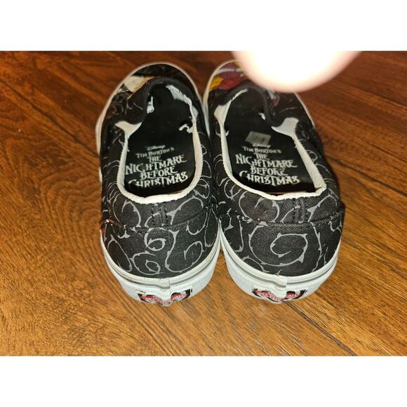 Vans Nightmare Before Christmas Jack & Sally Slip On Shoes Women's 6.5 Men's 5‎ - Picture 4 of 7